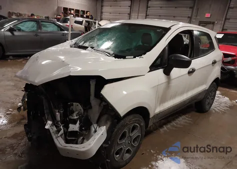 2022 Ford Ecosport S from USA, damaged, VIN MAJ6S3FL2NC461932